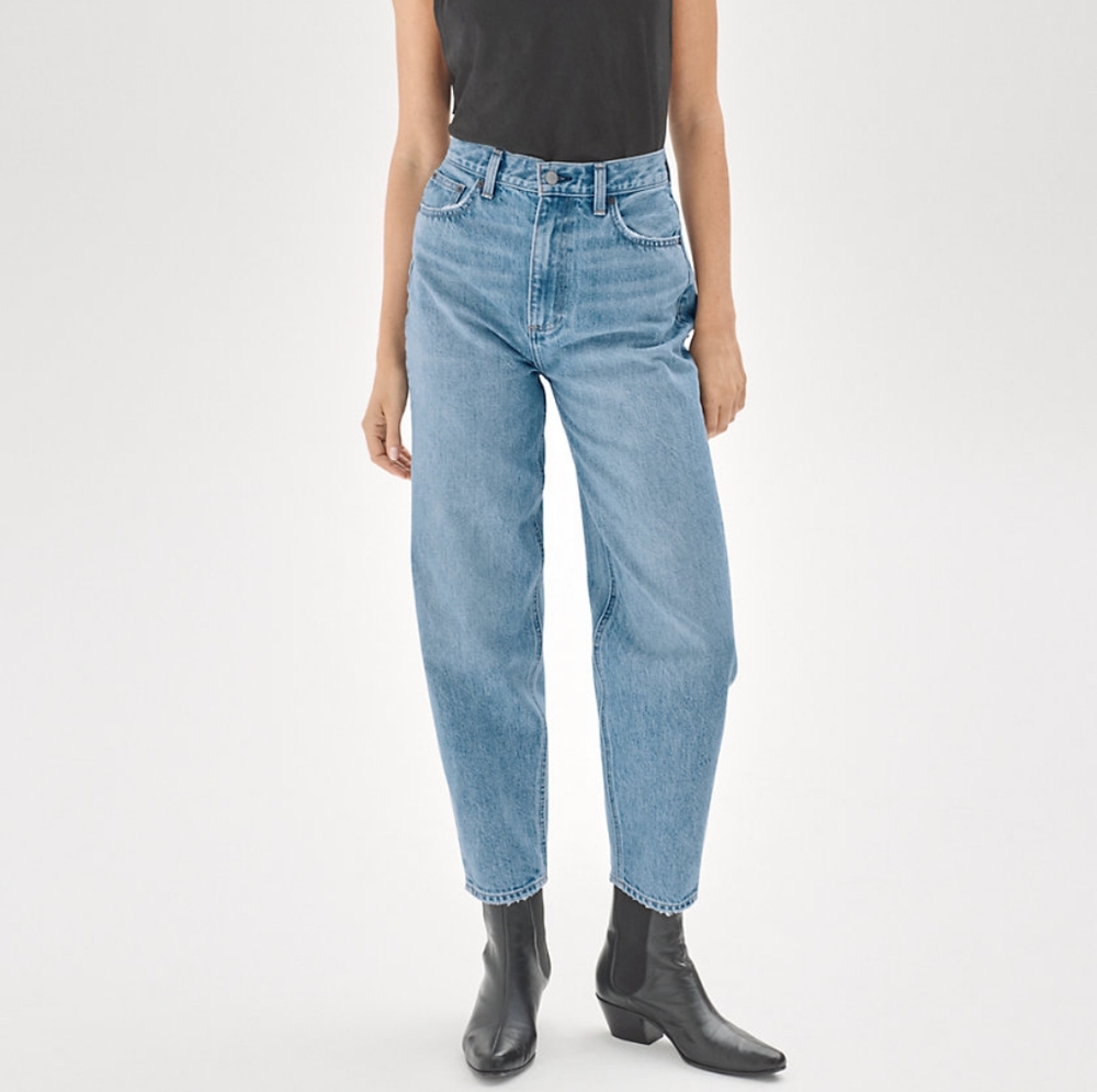 Nwot Aritzia Denim Forum the Gia High-Rise Carrot Jeans 28L 26W